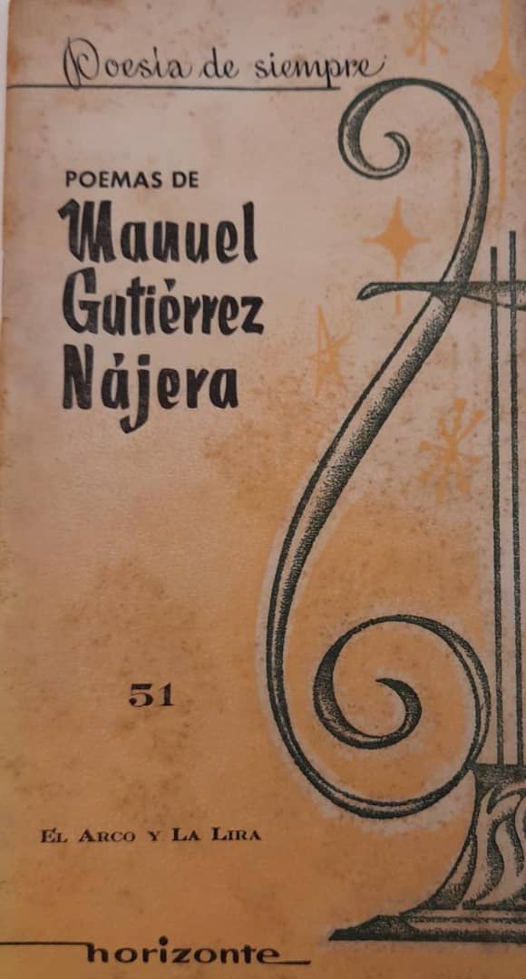 Poemas de Manuel Gutiérrez Nájera